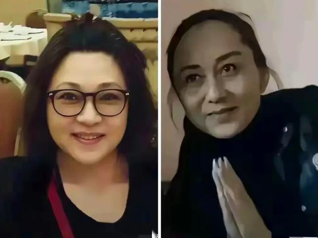 62岁黄秋燕与63岁的利智 一个像阿姨 一个像小姑娘 简直像隔了两代人