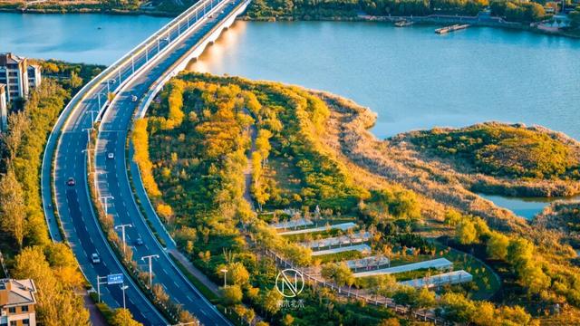 童话世界！深秋的生态城，美成了一幅画