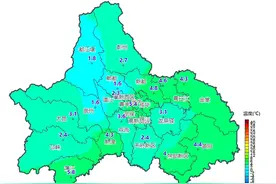 成都：冷冷冷，最低2度图片