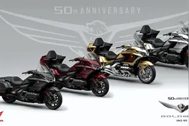 车身细节特写：Honda 2025 GL1800 Gold Wing 金翼图片