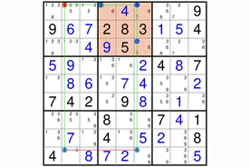 数独策略：矩形消去法（Rectangle Elimination）图片