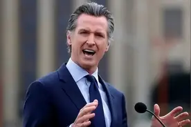 加州州长对特朗普下战书，为了和中国做生意，美国加州豁出去了图片