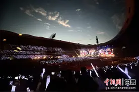 动感地带芒果卡“无限X”巡回演唱会兰州开唱图片
