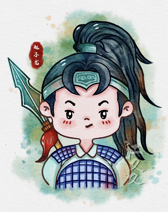 可爱的Q版三国人物头像，你喜欢谁？