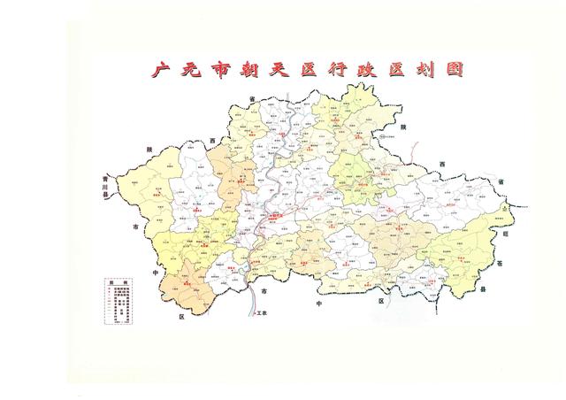 四川省朝天区历史沿革及行政区划