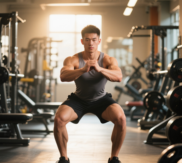 每次深蹲多少组为宜，1年后身体的变化