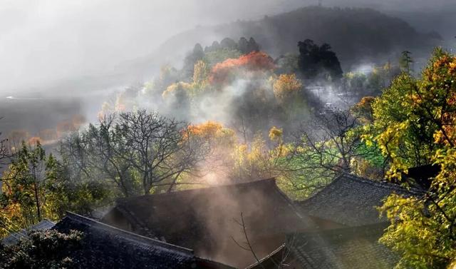 等霜落，看景去——徽县的秋，是首写满美的诗