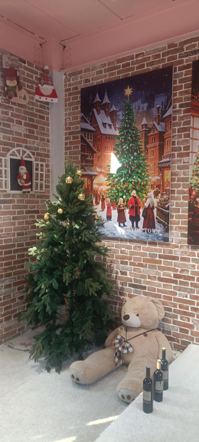 圣诞快乐的海德小镇