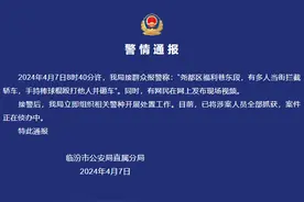 山西临汾多人当街殴打他人并砸车，警方通报！图片