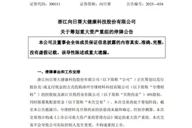 A股重磅！又有两家公司，筹划重大资产重组！图片