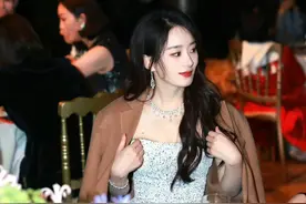 赵丽颖戴五千万珠宝现身名利场，对比杨幂，不合群的她才最清醒图片