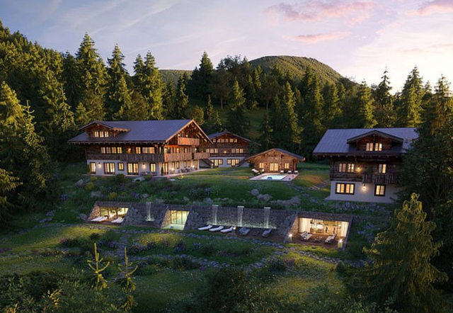 瑞士大亨计划打造全球最大滑雪度假木屋，年租金达1.23亿元