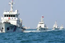 大陆海警抵近至3海里处后，台军第一击定义又变了，称不开第一枪图片