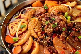 厨师长教你做毛血旺2种家庭做法，味道麻辣鲜香，值得收藏图片