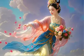 “天女散花”，童年的回忆被一秒唤醒！图片