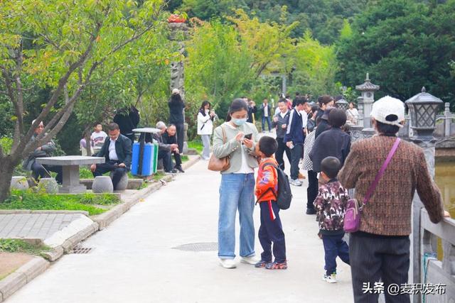 【多彩“双节” 畅游麦积】国庆假期 麦积区净土寺及后川农家乐客流旺