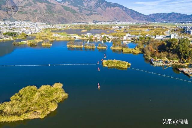 原来大理也有西湖，山水交融风光秀美，可惜门票比5A级景区还贵