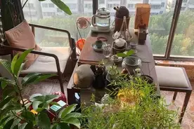 老公非要把阳台装成茶室？网友解决了我们的家庭矛盾！图片
