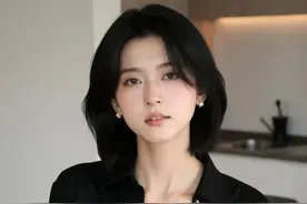 懒人发型！一款如此文静、甜美、知性、端庄的高级感短发图片