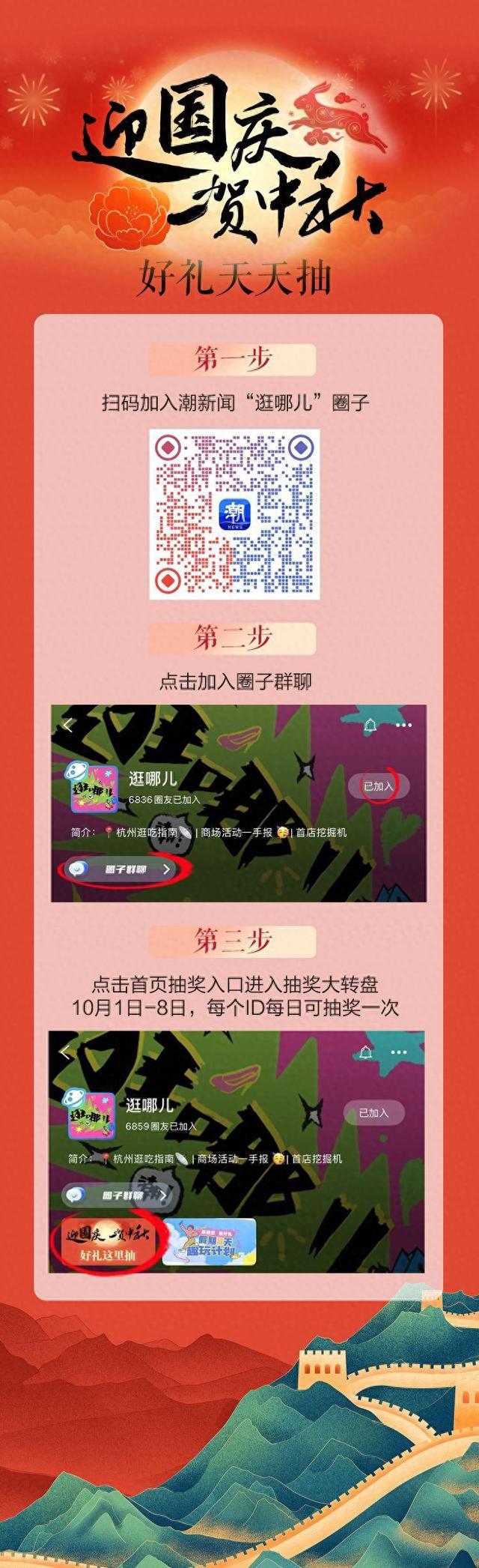 逛哪儿双节特辑 | 速领假期高光攻略， 天天“抽奖”有好礼
