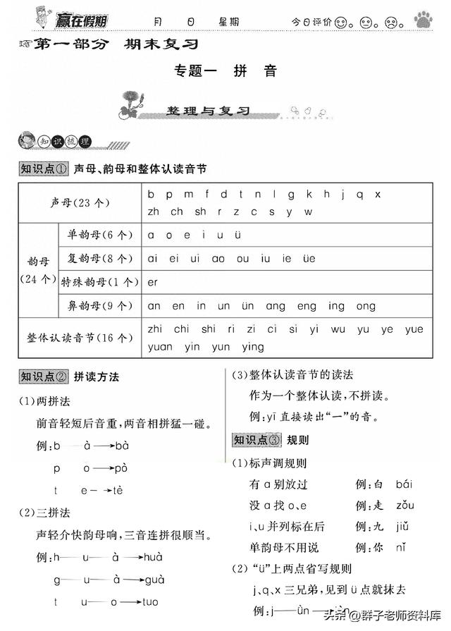 优化方案答案语文（一年级语文赢在假期衔接优化训练附答案共63页）