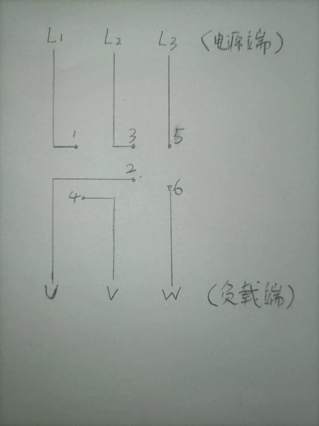 三相按钮开关接线方法（倒顺开关的原理和接线）