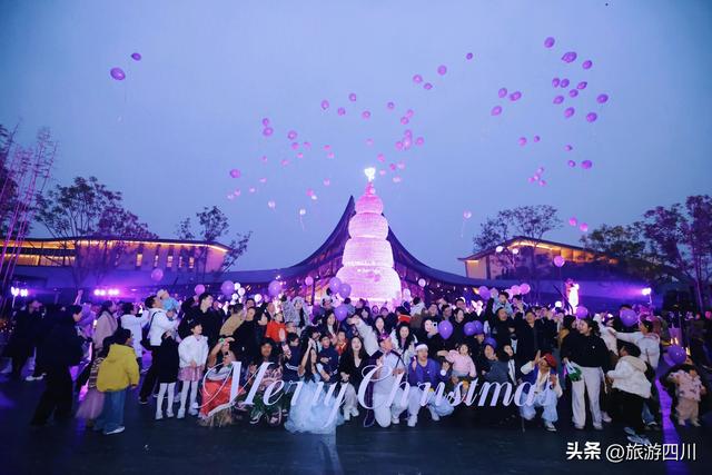 幻紫圣诞 · 奇境飞驰Club Med地中海邻境·黑龙滩度假村2025圣诞点灯仪式