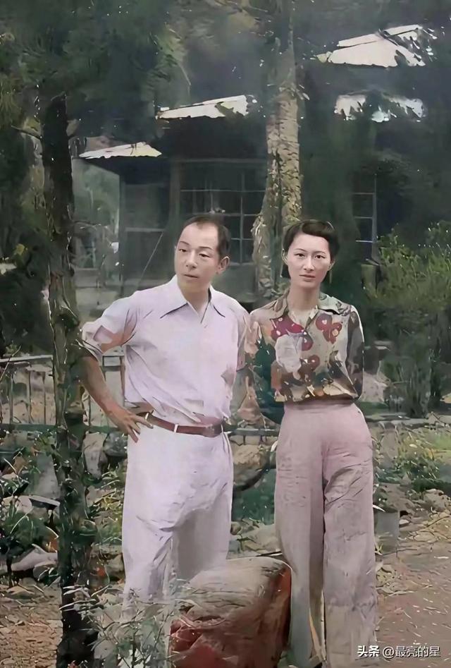 年轻时的张学良和赵四小姐的真实容颜	，郎才女貌