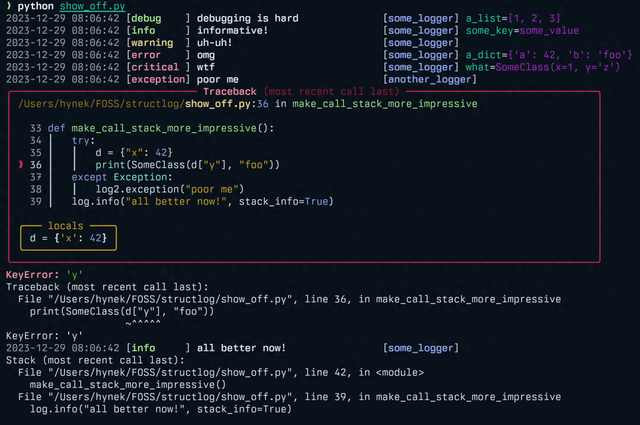结构化日志搞定 Python 日志：用 structlog 让日志可搜易分析