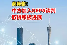 商务部：中方加入DEPA谈判取得积极进展 #DEPA视频封面
