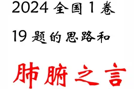 2024全国新高考1卷19题的一些思路和肺腑之言