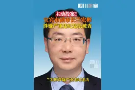 6月9日，据四川省纪委监委消息：宜宾市政府党组成员、副市长兰宏彬涉嫌严重违纪违法，主动投案，目前正接受四川省纪委监委纪律审查和监察调查。