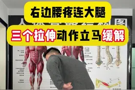 这个地方痛不是腰疼 教你3个拉伸动作立马缓解 #运动康复 #轻知识计划 #腰椎间盘突出 #拉伸 #腰痛