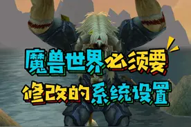 魔兽世界国服开服后必须要修改的游戏设置,提高游戏帧数解决卡顿#魔兽世界怀旧服 #巫妖王之怒 #暴雪国服回归视频封面