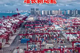 变"港口流量"为"经济增量"，我国港口经济激发增长新动能。2024年我国海港城市港口经济增加值达6.7万亿元 #港口经济视频封面