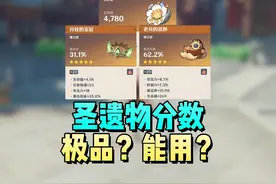 圣遗物多少分是极品？多少分能用？圣遗物评分如何看？视频封面