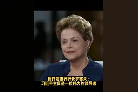 新开发银行行长罗塞夫：习近平主席是一位伟大的领导者视频封面