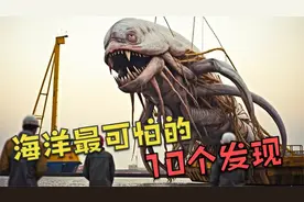 海洋最可怕的10个发现，渔民捕获的未知生物，震惊了整个科学界视频封面