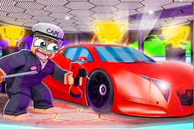 ROBLOX暴力赛车模拟器：暴力赛车来袭！极品飞车大作战！小格解说