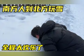 南方小土豆到黑龙江玩雪，全程太欢乐了，北方的冬天才叫真的冬天视频封面