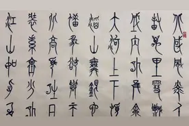 中山篆沁园春雪篆书书法85cmX180cm视频封面