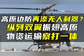 高原边防再添无人利器？纵列双翼振翅高原，物资运输察打一体视频封面