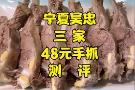 宁夏吴忠三家48元手抓羊肉测评视频封面