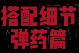 全职业装备搭配之弹药篇，欢迎评论区一起探讨