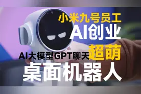 小米9号员工创业AI机器人乐天派桌面机器人AI大模型GPT聊天视频封面
