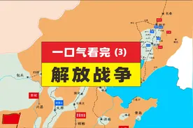 一口气看完解放战争全过程3，三路大军突进中原，解放区内线反攻视频封面