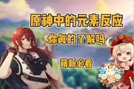原神：最全元素反应介绍，萌新玩家必看！视频封面
