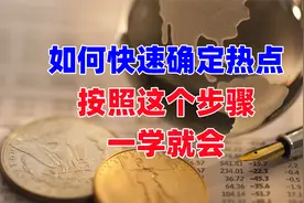 如何快速确定热点板块，这四个步骤一旦掌握，交易有质的飞跃！视频封面