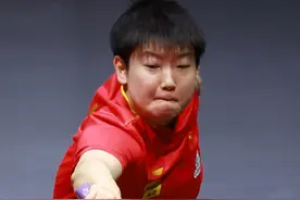 世乒赛：孙颖莎晋级女单四强图片