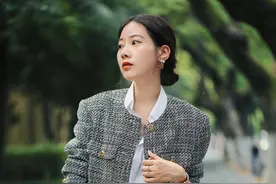 收起你的大衣吧，今年“小香风外套”才是真火！高级时髦特有气质图片